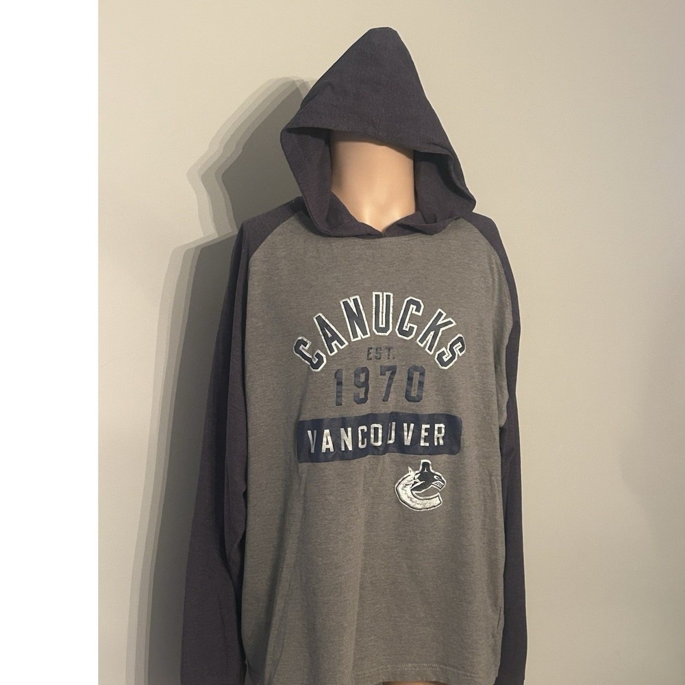 Vancouver Canucks NHL Knights Apparel Lightweight Hoodie Men's 2XLβ